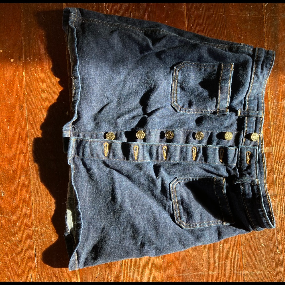 An gal skirt button up!